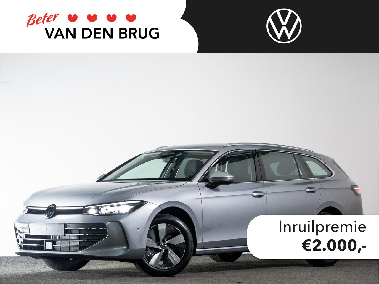 Volkswagen Passat Variant - 1.5 eTSI 150pk Business | IQ.Light | Stuur- en stoelverwarming | Keyless | - AutoWereld.nl