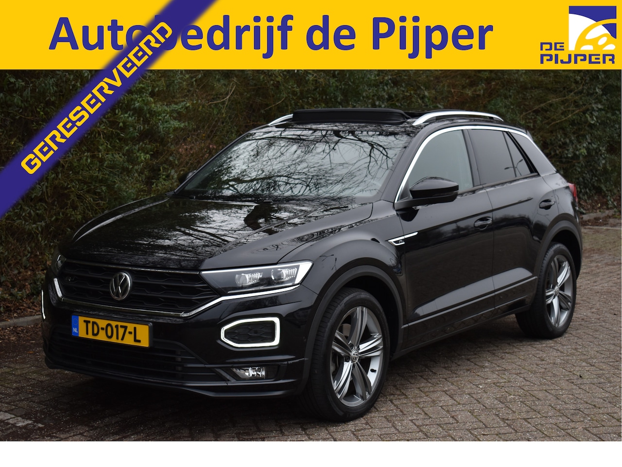 Volkswagen T-Roc - 2.0 TSI 4Motion Sport 2.0 TSI 4Motion Sport,ORGINEEL NEDERLANDSE AUTO,SCHUIF/KANTELDAK,ELECTR BEDIENDE ACHTERKLE - AutoWereld.nl