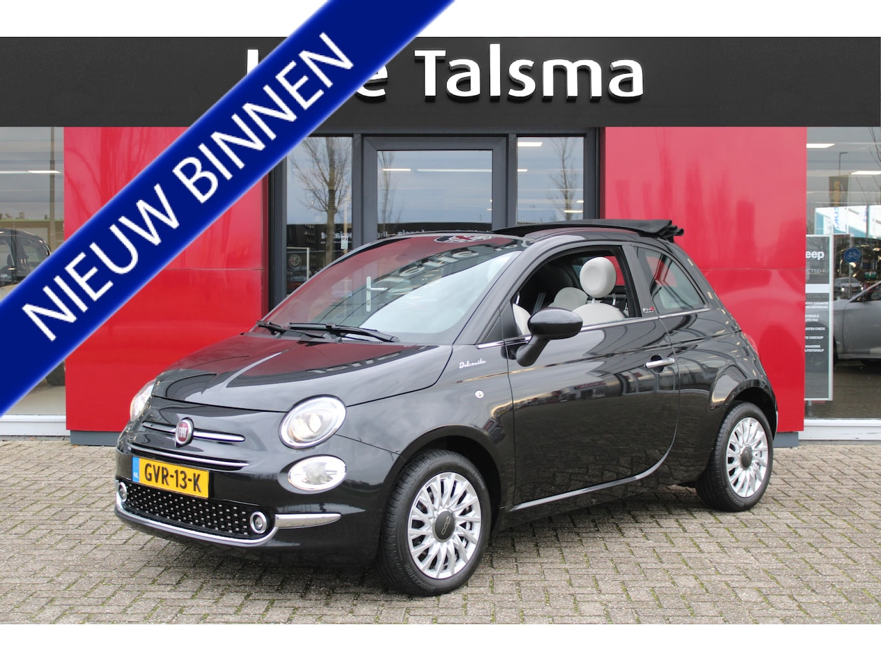 Fiat 500 C - 1.0 Hybrid Dolcevita | Climate Control | Cruise | Apple/Android carplay | Parkeersensoren - AutoWereld.nl