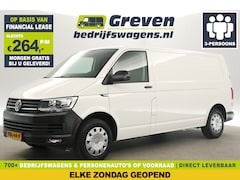 Volkswagen Transporter - 2.0 TDI L2H1 Airco Cruise Carplay Navigatie PDC 3 Persoons Elektrpakket Trekhaak