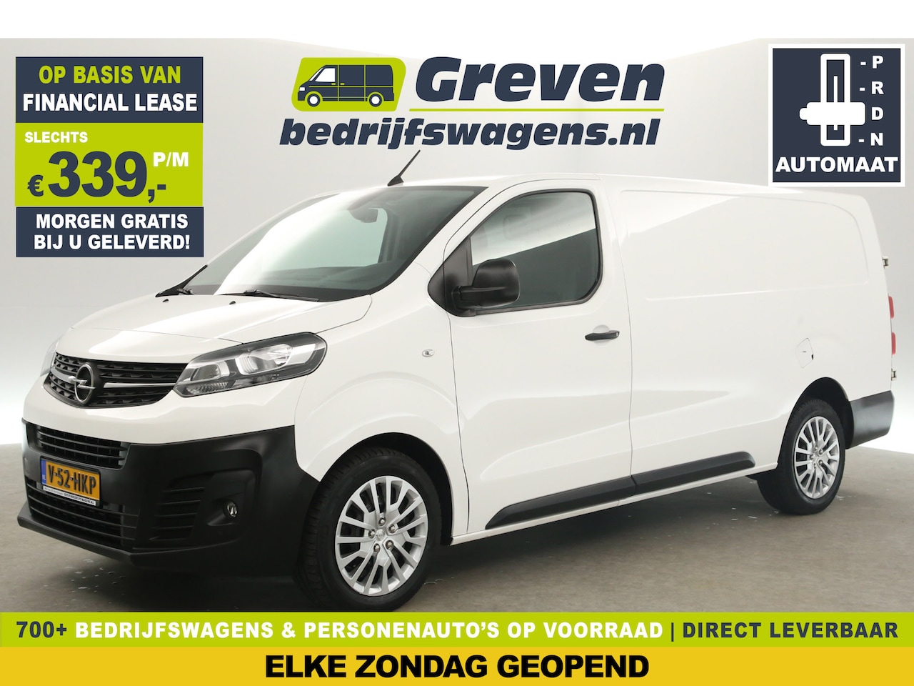 Opel Vivaro - 2.0 CDTI L3H1 Automaat Airco Carplay Cruise PDC Stoelverwarming Elektrpakket - AutoWereld.nl