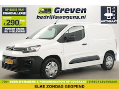 Citroën Berlingo - 1.5 BlueHDI L1H1 131PK | BENZINE | Automaat Airco Cruise PDC Elektrpakket Schuifdeur