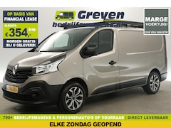 Renault Trafic - 1.6 dCi T27 L1H1 Marge | Ex Schildersbus | Airco Cruise Imperiaal PDC Navi 3 Persoons 17"L