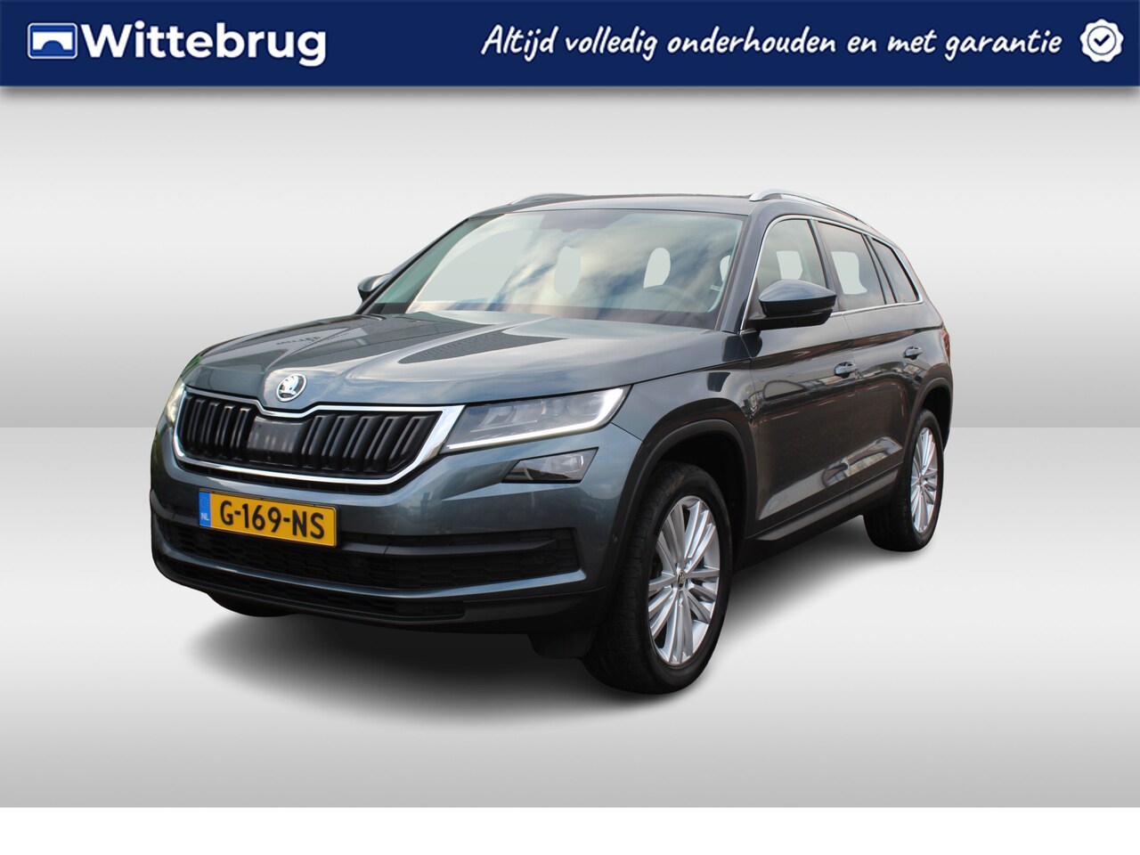 Skoda Kodiaq - 1.5 TSI 150pk Business Edition Plus / Half Leder / 19"LMV / PANODAK / 360"CAMERA / APP.Con - AutoWereld.nl