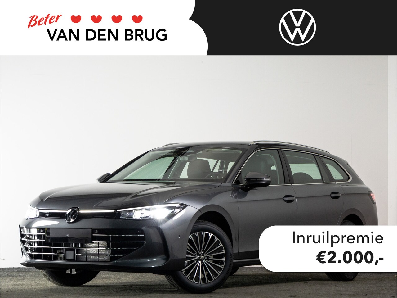 Volkswagen Passat Variant - 1.5 eTSI 150 PK Elegance Business | Trekhaak | Stuur- en stoelverwarming | Achteruitrijcam - AutoWereld.nl