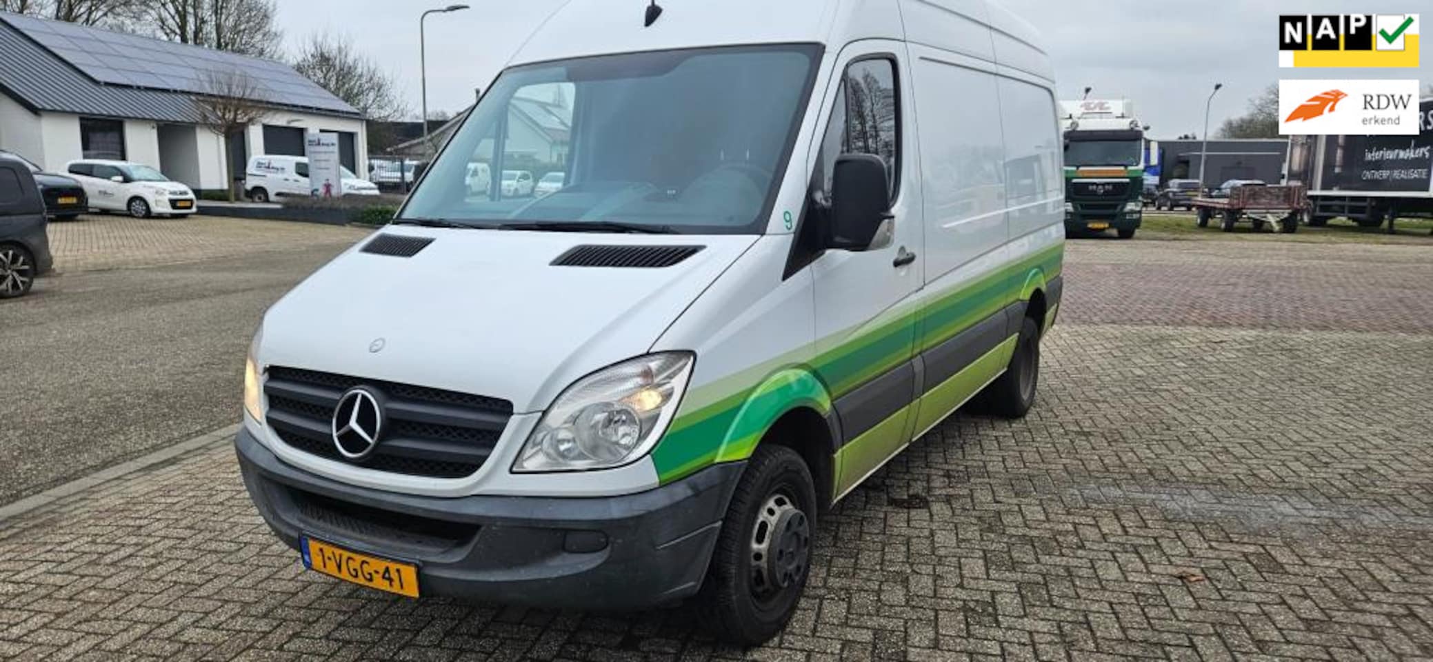 Mercedes-Benz Sprinter - 516 2.2 CDI 366 HD DUBB. LUCHT/HEAVY-DUTY/AIRCO - AutoWereld.nl