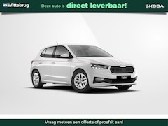 Skoda Fabia - 1.0 TSI Selection/ 15" lichtmetalen velgen Rotare Aero, zilver/ Sunset