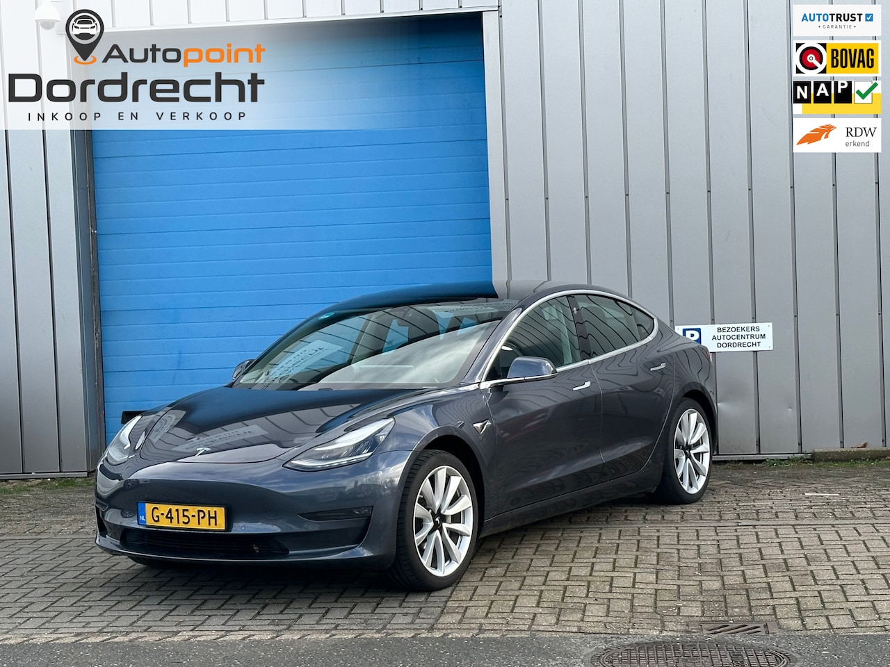 Tesla Model 3 - Long Range RWD Long Range AWD 75 kWh DUAL MOTOR AUTOPILOT - AutoWereld.nl