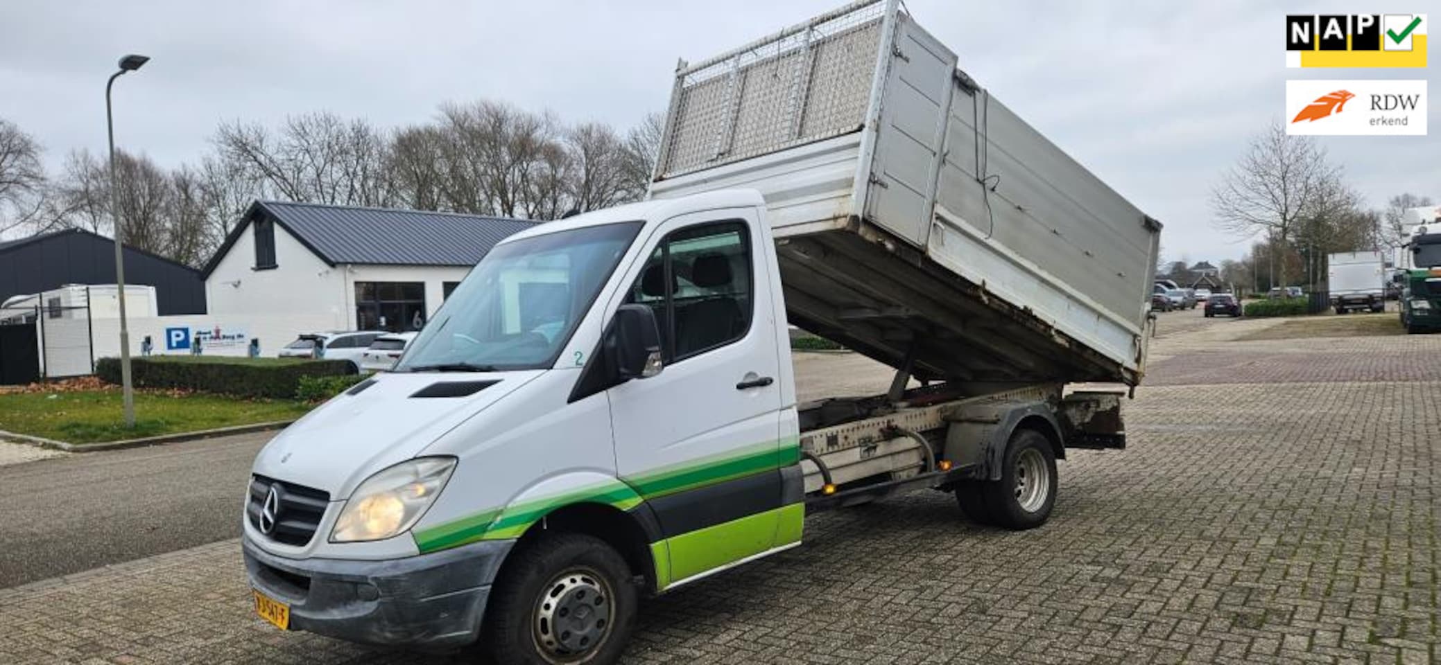 Mercedes-Benz Sprinter - 516 2.2 CDI 366 KIEPBAK/DUBB. LUCHT/AIRCO - AutoWereld.nl