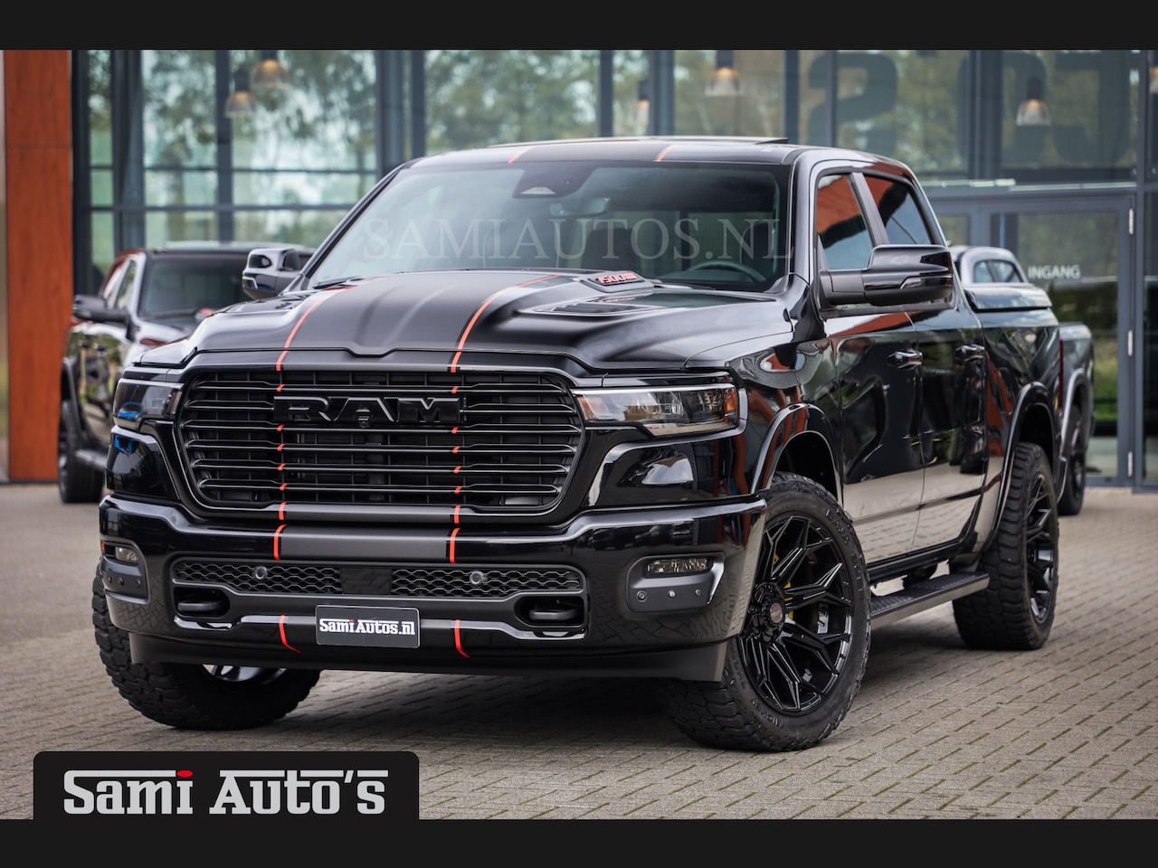 Dodge Ram Pick Up - 2025 LARAMIE SPORT HURRICAN 420PK 636 Nm | PRIJS MET LPG EN COVER EN GARANTIE | DUBBELE CA - AutoWereld.nl