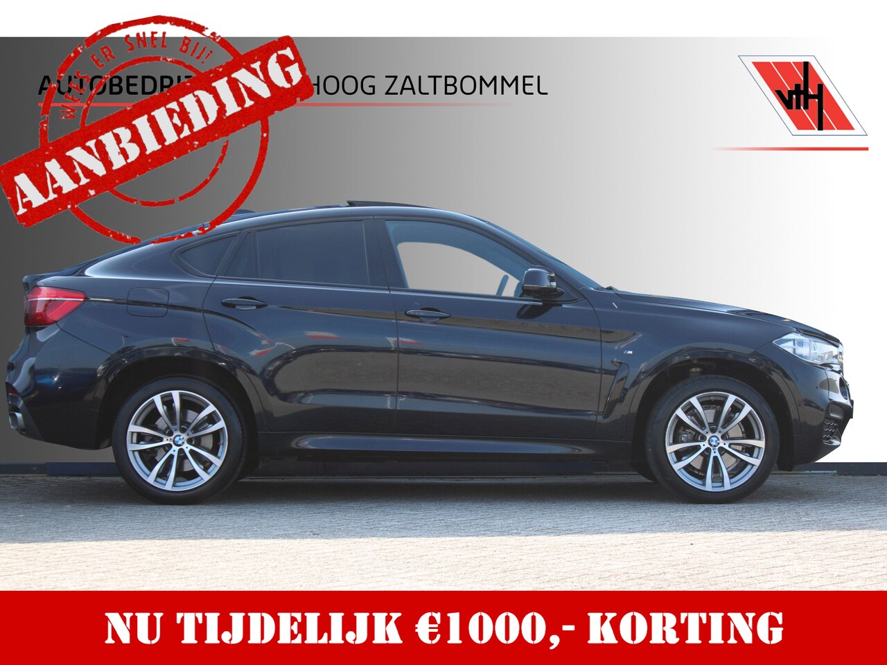 BMW X6 - xDrive35iA High Executive M Sport PANORAMADAK H&K HEAD-UP TREKHAAK NL AUTO - AutoWereld.nl