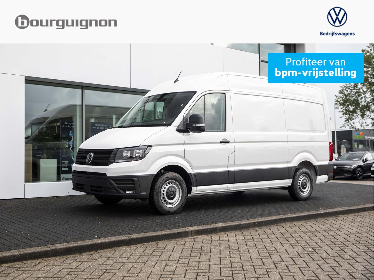 Volkswagen Crafter - Highline L3 2.0 TDI 140 pk GVW 3.5T | 344801 | Bijrijdersbank | Navigatie | Trekhaak | - AutoWereld.nl