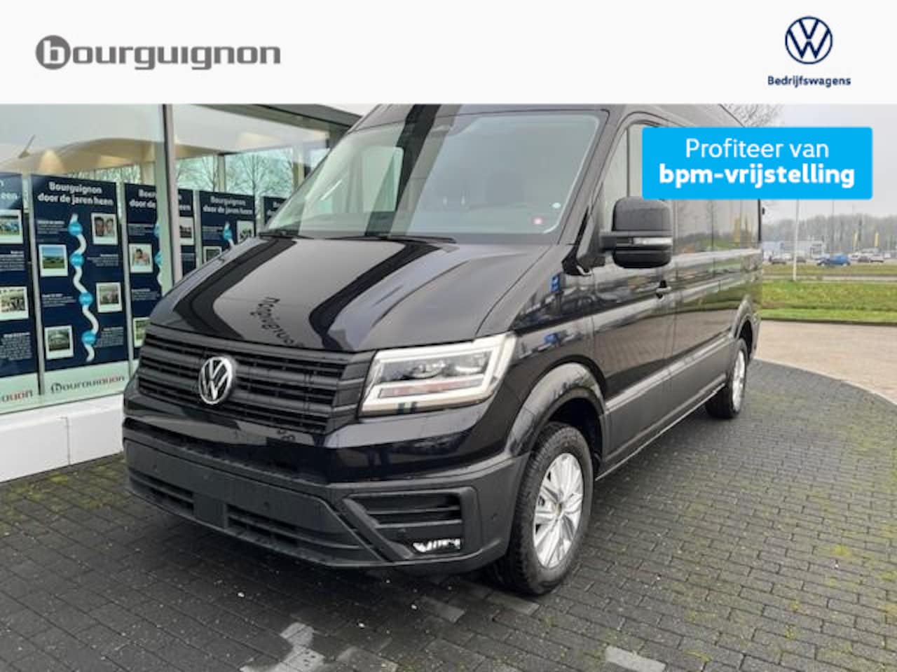 Volkswagen Crafter - Bedrijfswagens Exclusive L3H3 2.0 TDI 140 pk AUTOMAAT GVW 3.5T | 351947 | Navi | LED kopla - AutoWereld.nl