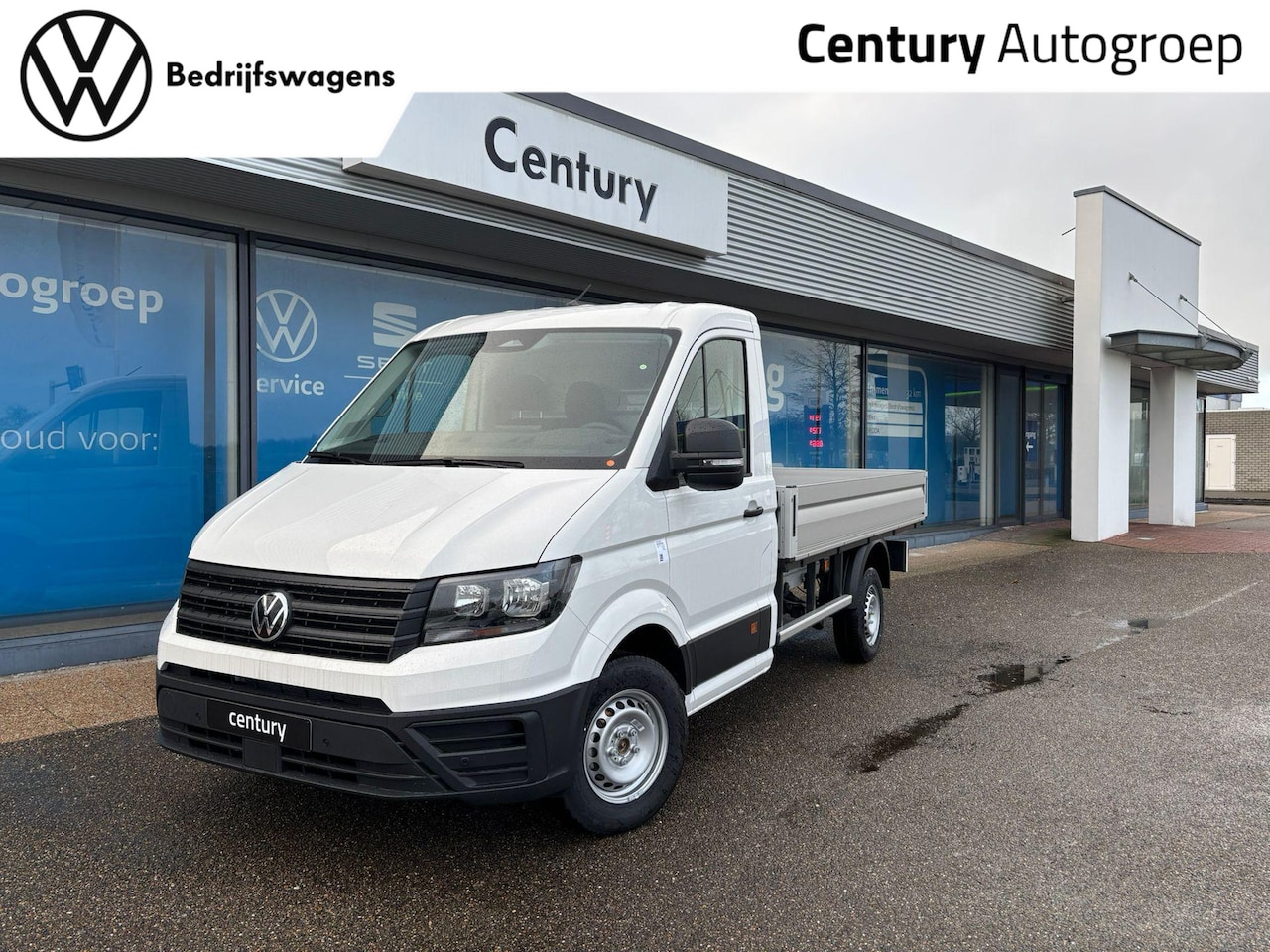 Volkswagen Crafter - Bedrijfswagens Pick-up Trendline EC L3 2.0 TDI EU6 103 kW (140 pk) GVW 3. 5T WB 3640 MM 6 - AutoWereld.nl