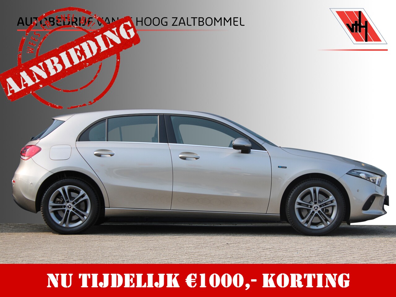 Mercedes-Benz A-klasse - 250e AUT8 Premium DISTRONIC 360-CAMERA WIDESCEEN DAB NAVI - AutoWereld.nl