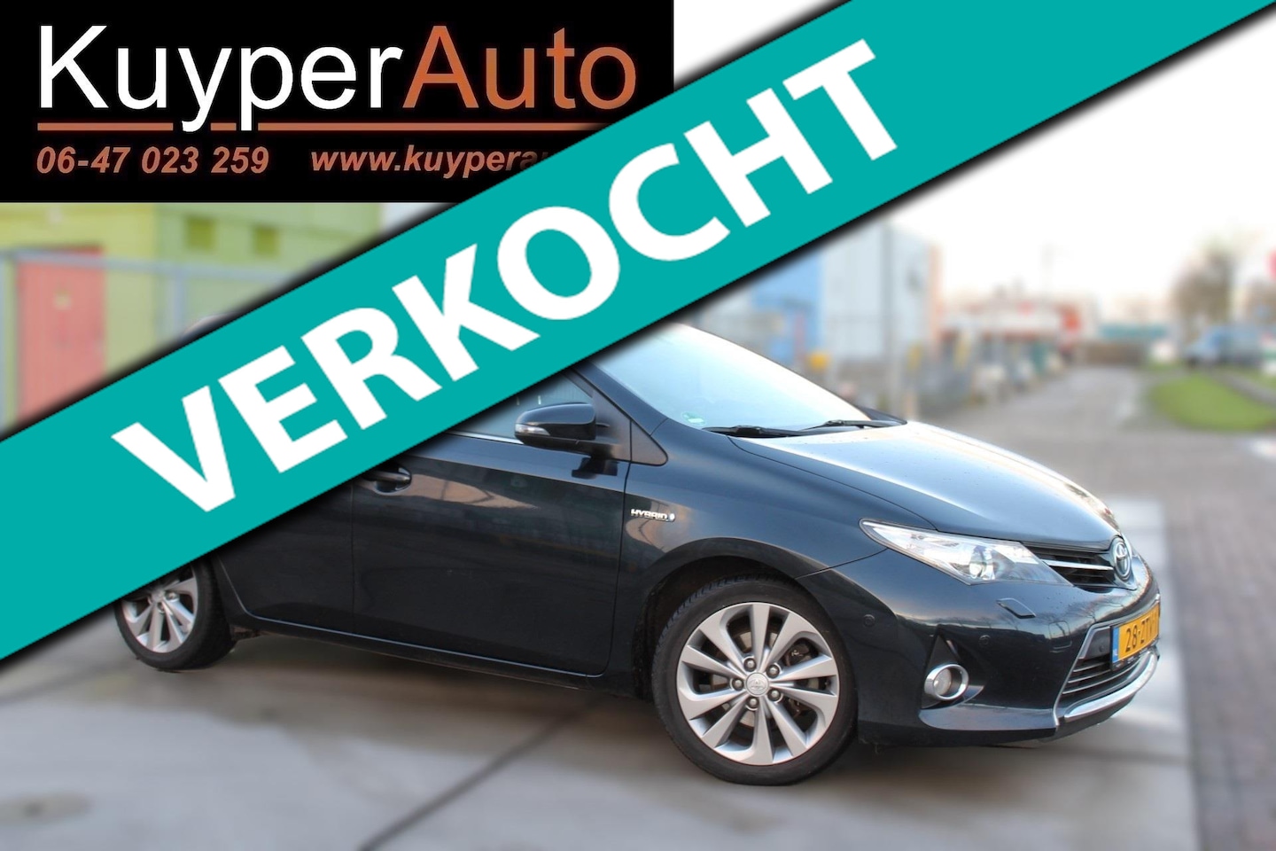 Toyota Auris - 1.8 Hybrid Lease pro dealer onderhouden pano camara keyless VOL OPTIES - AutoWereld.nl