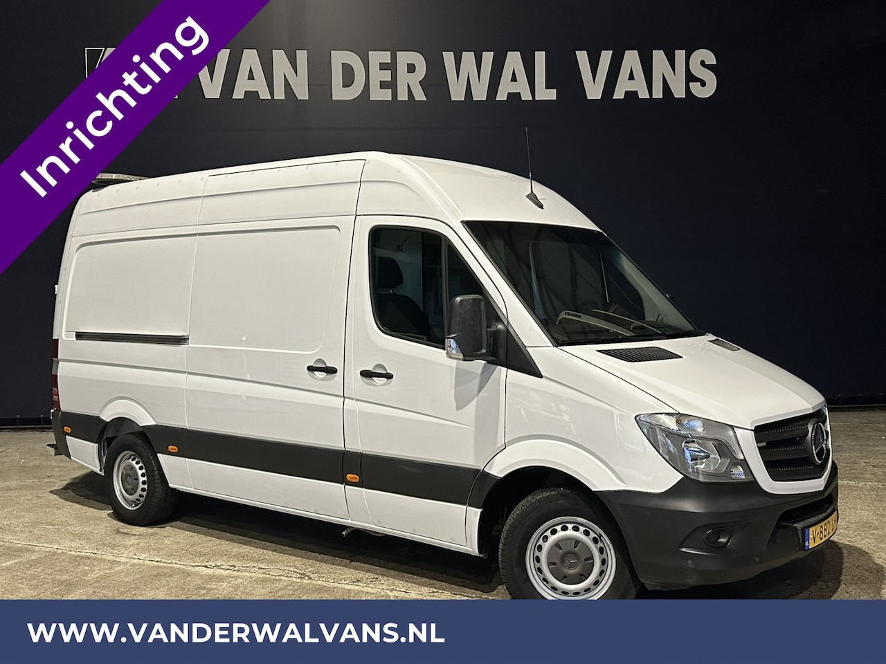 Mercedes-Benz Sprinter - 316 CDI 164pk **BPM VRIJ voor de Ondernemer** L2H2 inrichting Euro6 Airco | 2800kg trekhaa - AutoWereld.nl