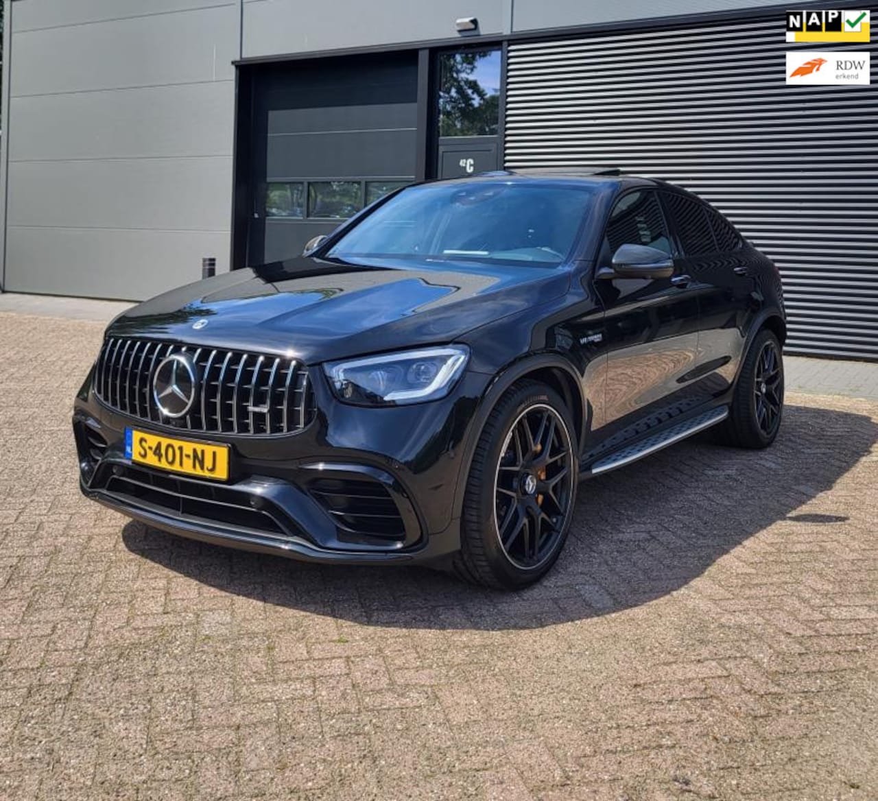 Mercedes-Benz GLC-klasse Coupé - GLC63 S AMG 4MATIC+,Keramisch! - AutoWereld.nl