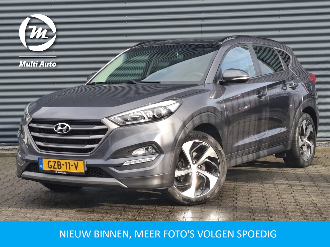 Hyundai Tucson - 1.6 T-GDI Premium Automaat | Panodak | Lederen Sportstoelen | Trekhaak Afneembaar | Apple - AutoWereld.nl