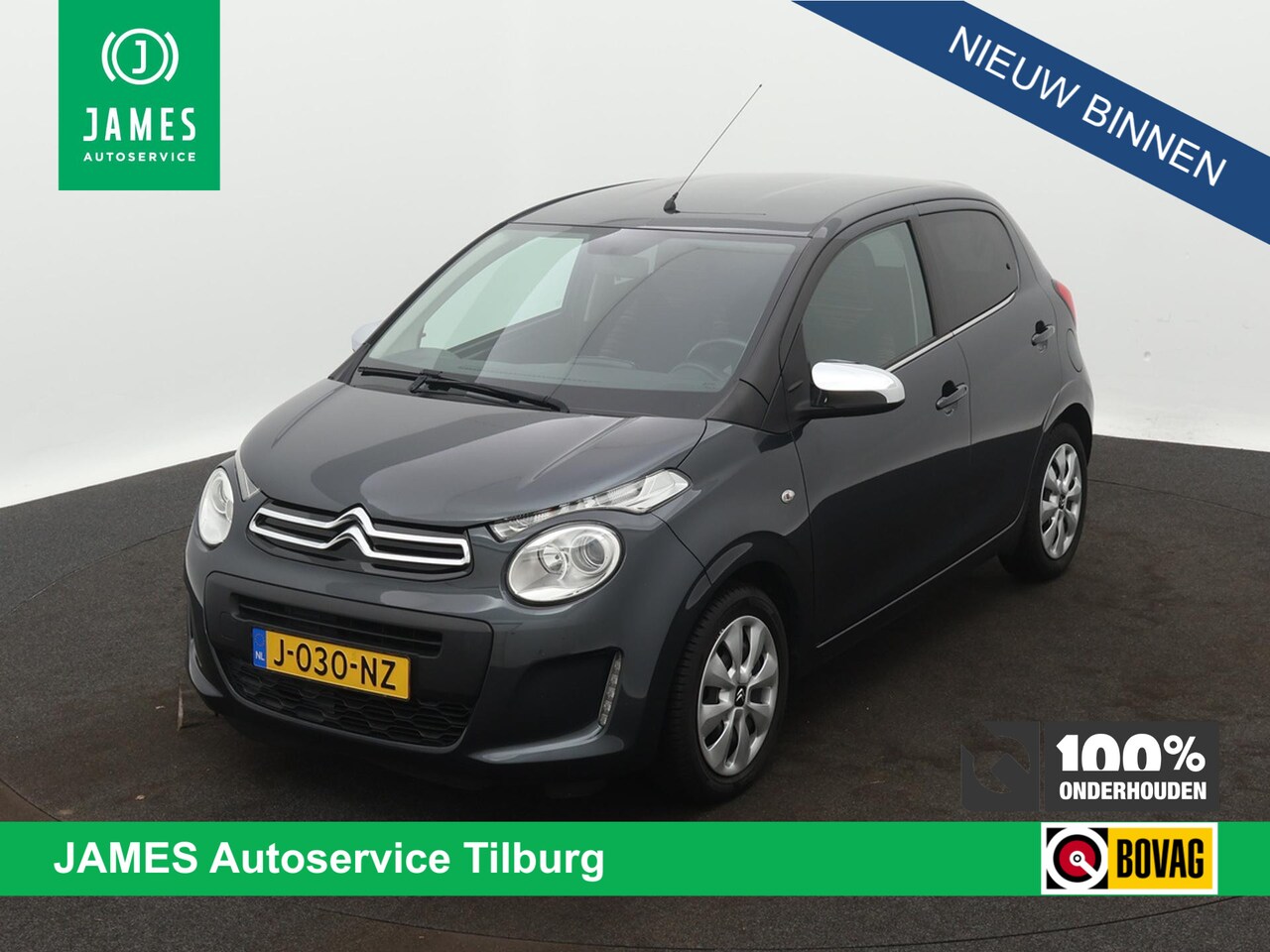 Citroën C1 - 1.0 VTi Feel AIRCO LED PRIVACY-GLASS - AutoWereld.nl