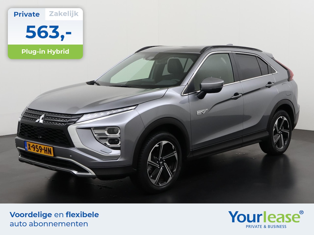 Mitsubishi Eclipse Cross - 2.4 PHEV Plug-in Instyle | All-in 563,- Private Lease | Zondag Open! - AutoWereld.nl