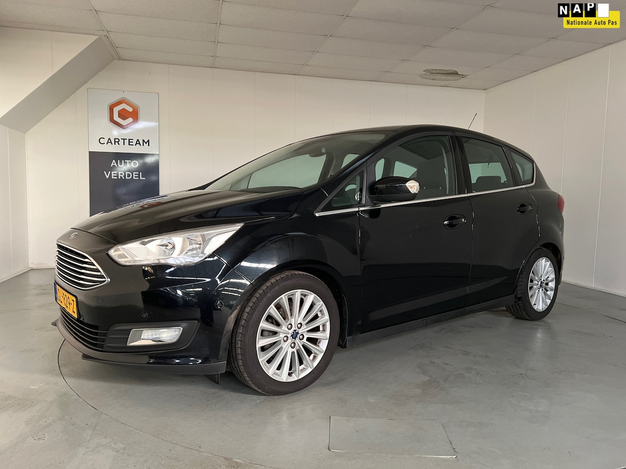 Ford C-Max - 1.0 Titanium Airco, Navigatie, LMV, Trekhaak - AutoWereld.nl