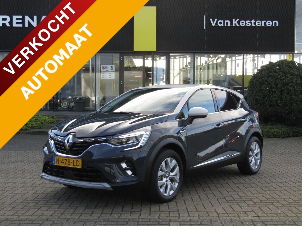 Renault Captur - E-Tech Hybrid 145pk Intens / Trekhaak / Navigatie / Camera / 1e eigenaar - AutoWereld.nl