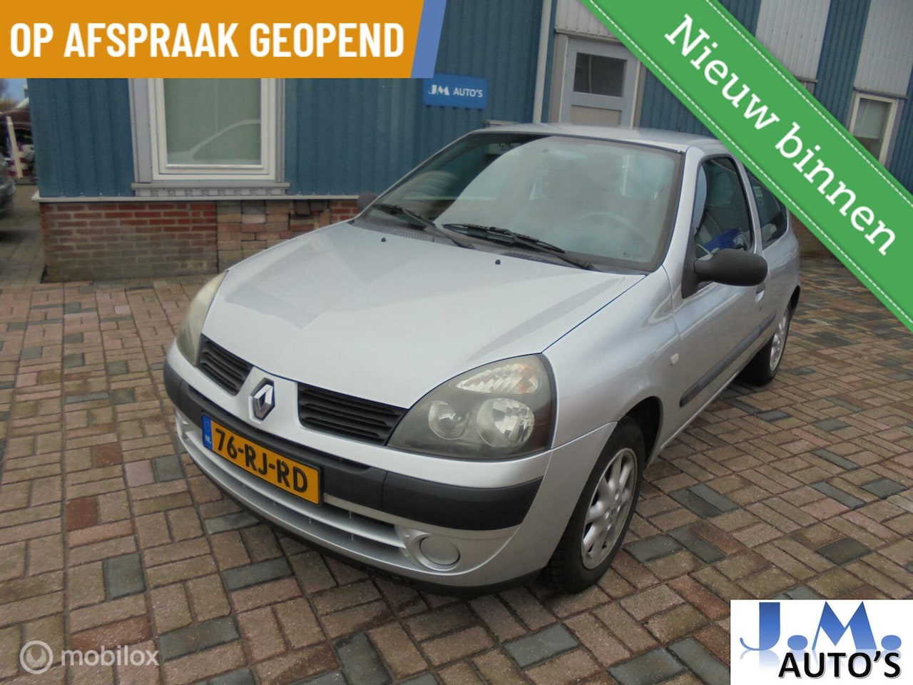 Renault Clio - 1.2-16V Authentique Comfort ZEER NETTE RENAULT GOED ONDERHOUDEN - AutoWereld.nl