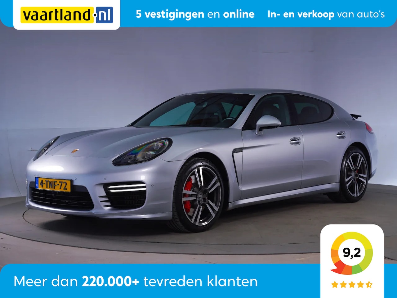 Porsche Panamera - 4.8 Turbo [Leder Bose 360-camera NAP] - AutoWereld.nl