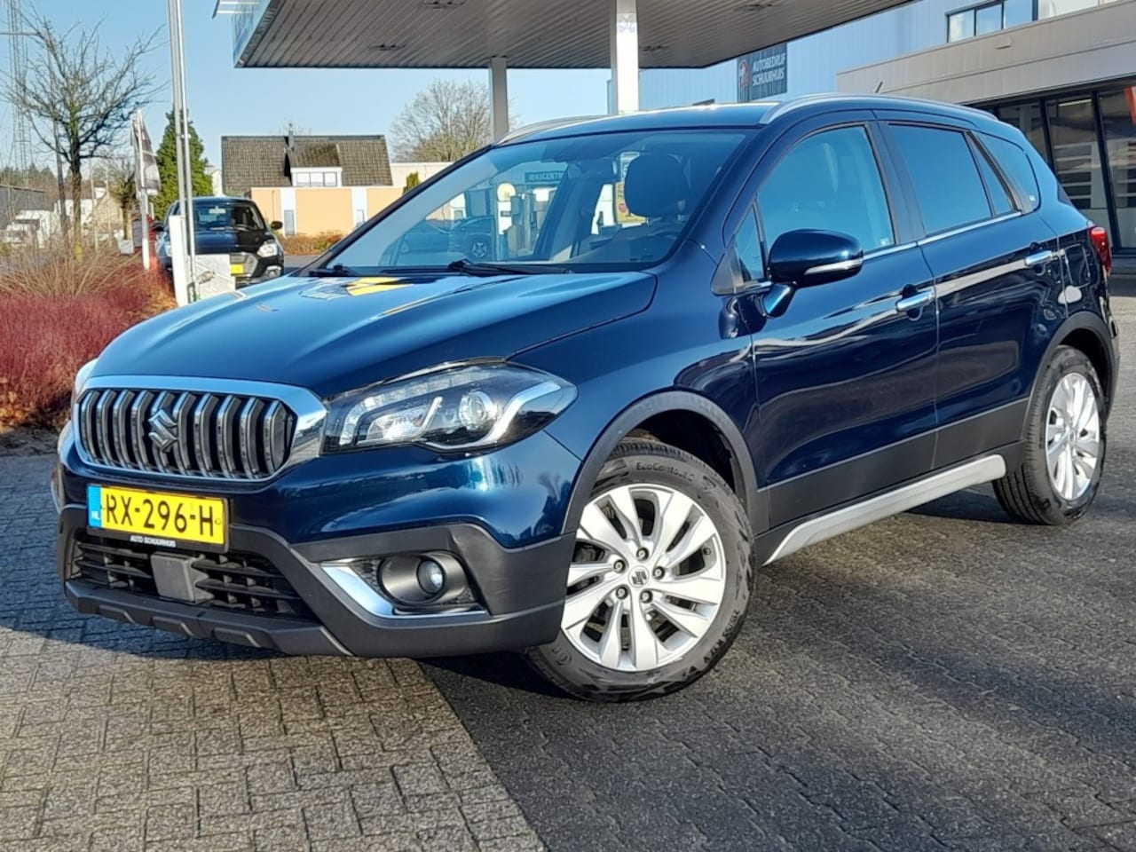 Suzuki S-Cross - 1.4 BOOSTJET EXCLUSIVE TREKHAAK STOELVERWARMING CAMERA PDC ACHTE - AutoWereld.nl