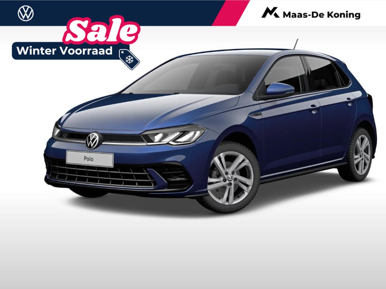 Volkswagen Polo - R-Line 1.0 TSI 95 pk 7 versn. DSG · Achteruitrijcamera · Regensensor · - AutoWereld.nl