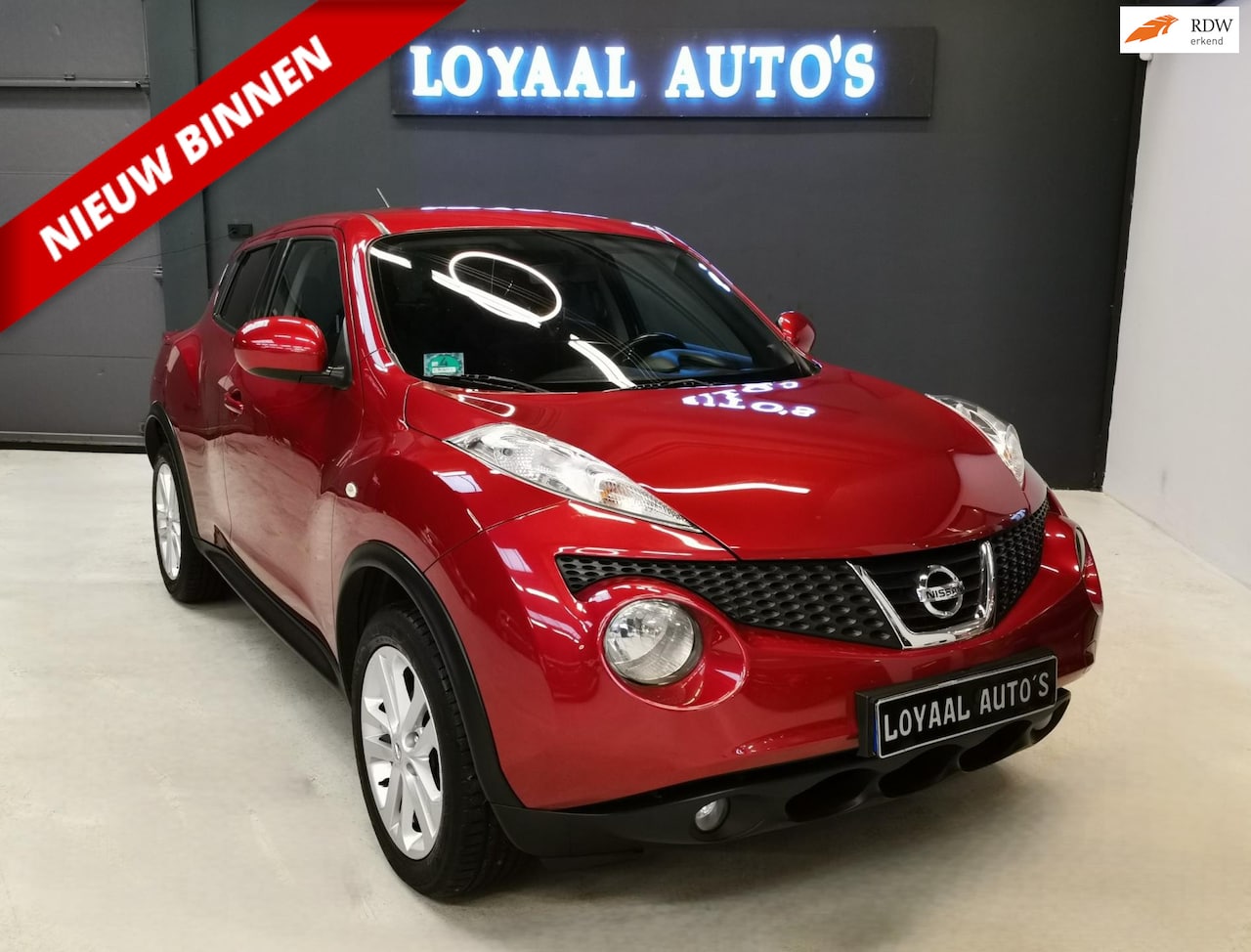 Nissan Juke - 1.6 Acenta Eco | NAVI| AIRCO | CRUISE | TREKHAAK | NAP | APK. - AutoWereld.nl