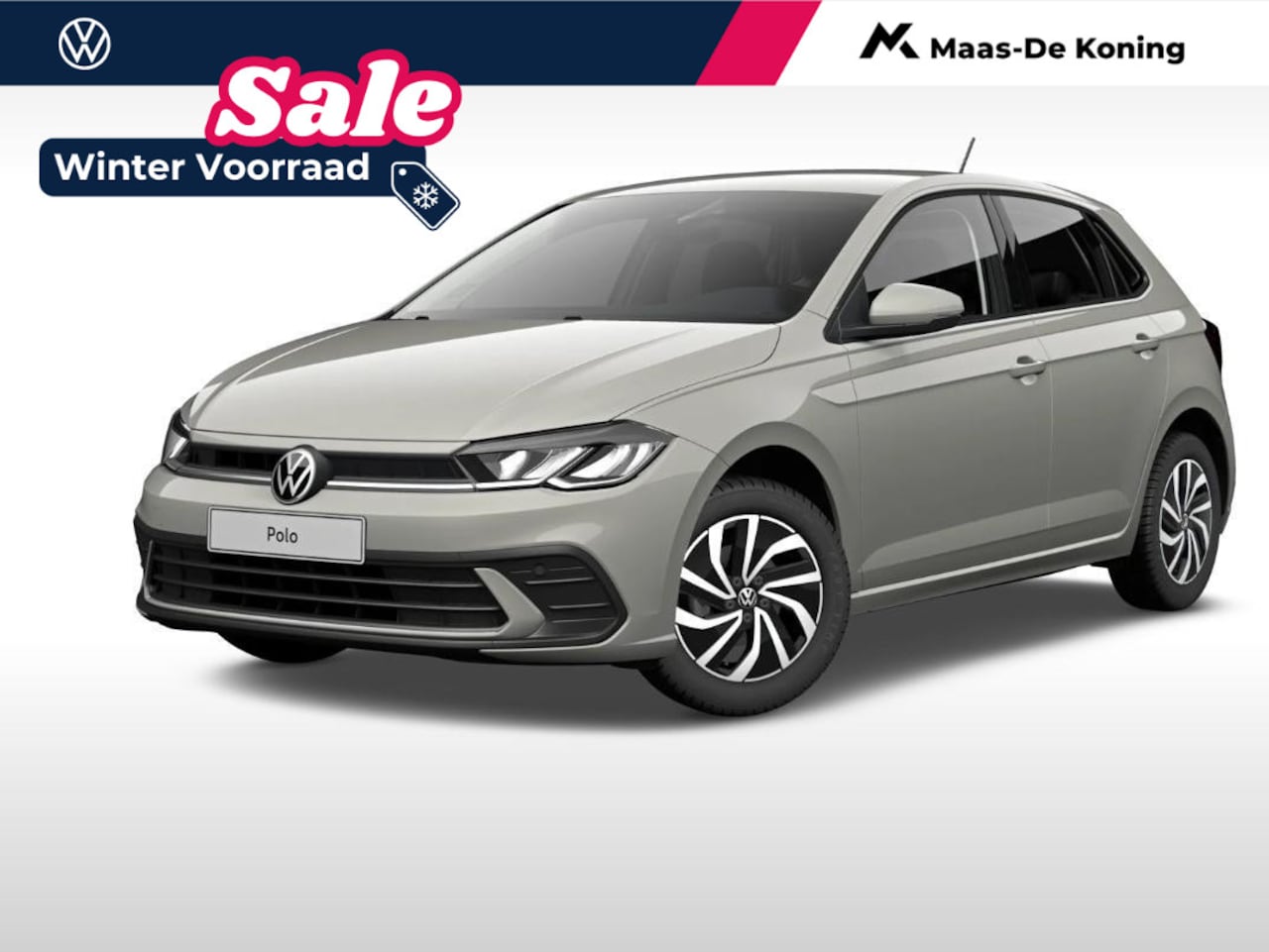 Volkswagen Polo - Life Edition 1.0 TSI 95 pk 5 versn. Hand · Achteruitrijcamera · Regensensor · ActieAuto - AutoWereld.nl