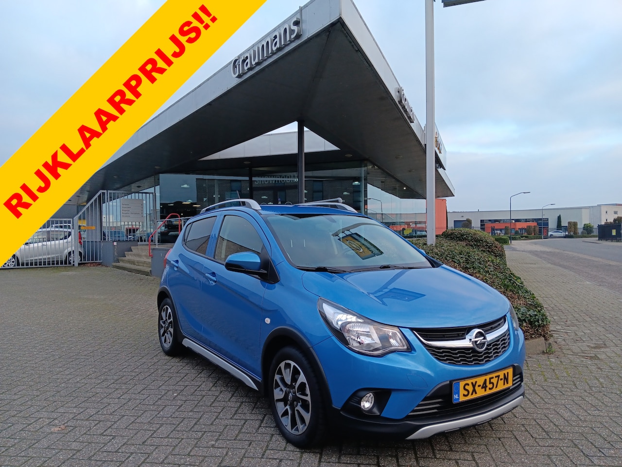 Opel Karl - ROCKS 1.0 Online Edition AUTOMAAT, Airco, Navigatie, PDC, LMV, 12 MND BOVAGGARANTIE - AutoWereld.nl