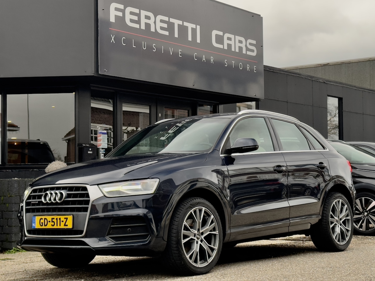 Audi Q3 - 2.0 TFSI AUT7 QUATTRO SPORT S-LINE 108D.KM LEDER NAVI CAMERA B&O SOUNDSYST. LED LMV19' PDC - AutoWereld.nl