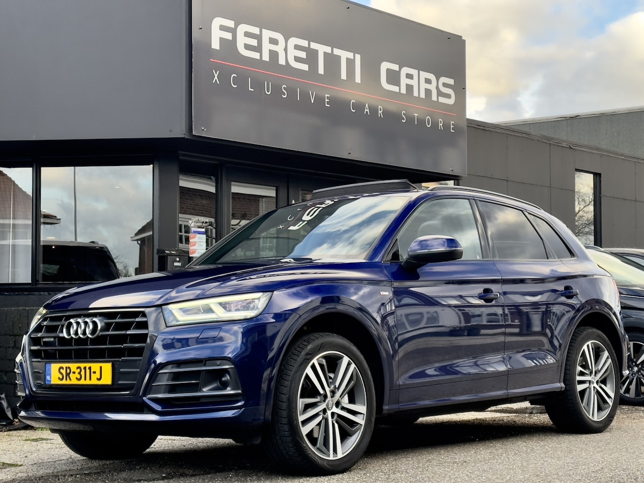 Audi Q5 - 2.0 TFSI AUT7 QUATTRO 3X S-LINE LAUNCH EDITION 252PK PANODAK LEDER NAVI CAMERA DIGI-DASH B - AutoWereld.nl