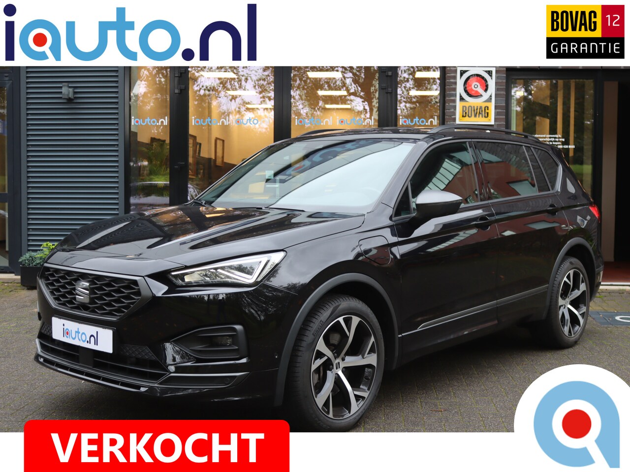 Seat Tarraco - 1.4 TSI 180kW e-Hybrid FR LED/Camera/Keyless/Winterpakket/Dode-hoek/19" - AutoWereld.nl