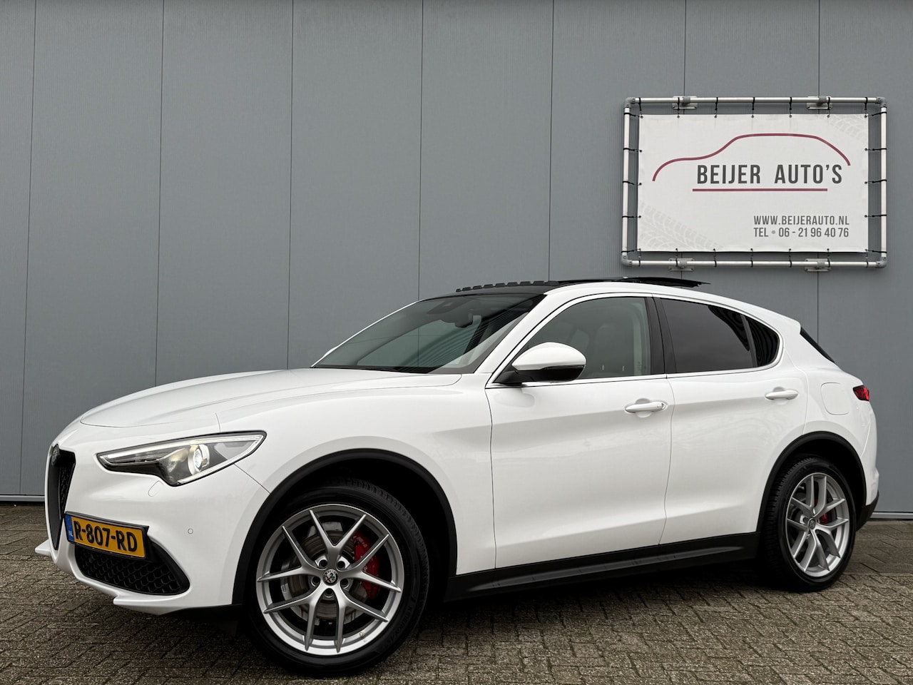 Alfa Romeo Stelvio - 2.0 T AWD First Edition Automaat Schuifdak. - AutoWereld.nl