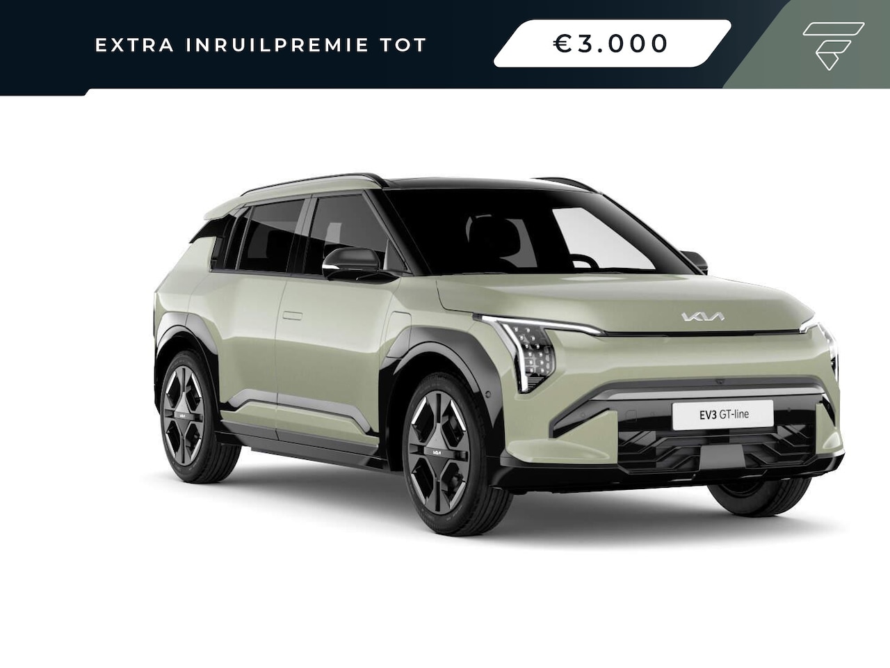 Kia EV3 - GT-PlusLine 81.4 kWh Verwacht Q1 2025 l Elektrisch glazen schuif-/kanteldak - AutoWereld.nl