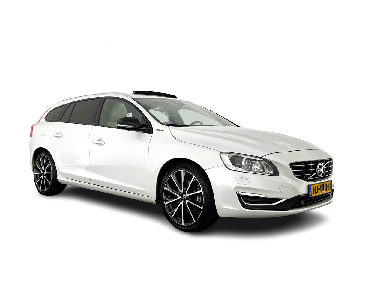 Volvo V60 - 2.4 D5 Twin Engine Special Edition Aut. *PANO | FULL-LEATHER | XENON | MEMORY-PACK | CAMER - AutoWereld.nl