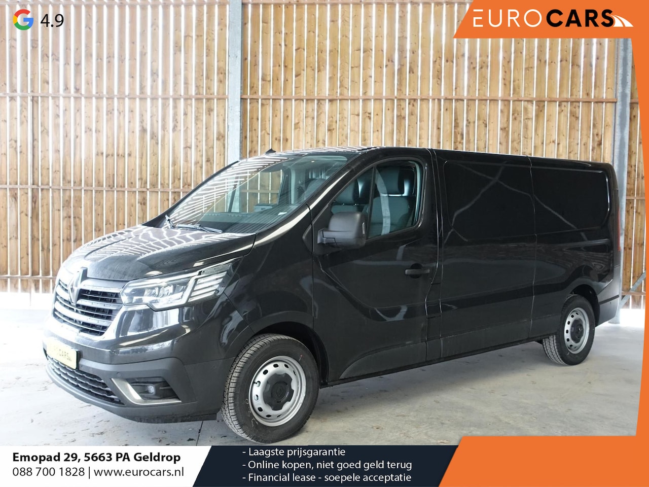 Renault Trafic - 130PK L2H1 Advance Airco App-connect Bluetooth Cruise Control Parkeersensoren Trekhaak - AutoWereld.nl