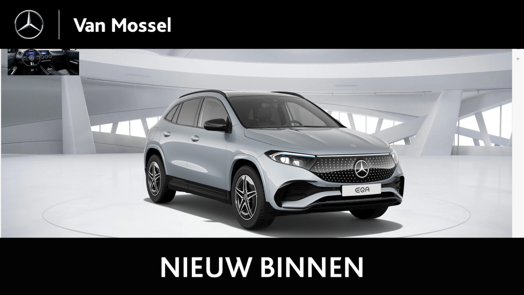 Mercedes-Benz EQA - 250+ AMG-Line / Stoelverwarming / Achteruitrijcamera / Panaroma-schuifdak / - AutoWereld.nl