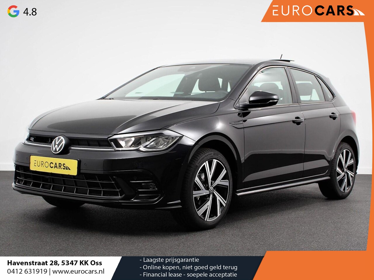 Volkswagen Polo - 1.0 TSI DSG R-Line | Panorama dak | Navigatie | App Connect | Climate Control | DAB | LED - AutoWereld.nl