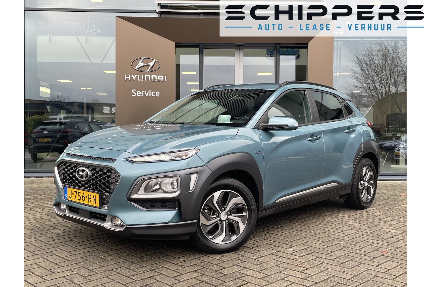 Hyundai Kona - 1.6 GDI HEV Fashion | Navigatie | Trekhaak | Cruise control Adaptief | Hybrid - AutoWereld.nl