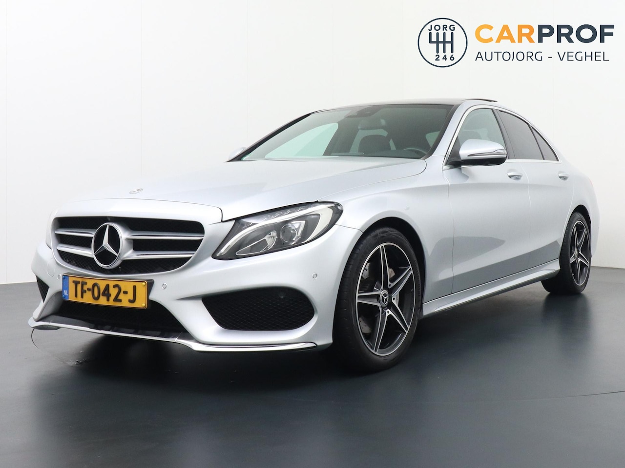 Mercedes-Benz C-klasse - 180 Sport Edition AMG Styling Panoramadak NL Auto Dealer onderhouden - AutoWereld.nl