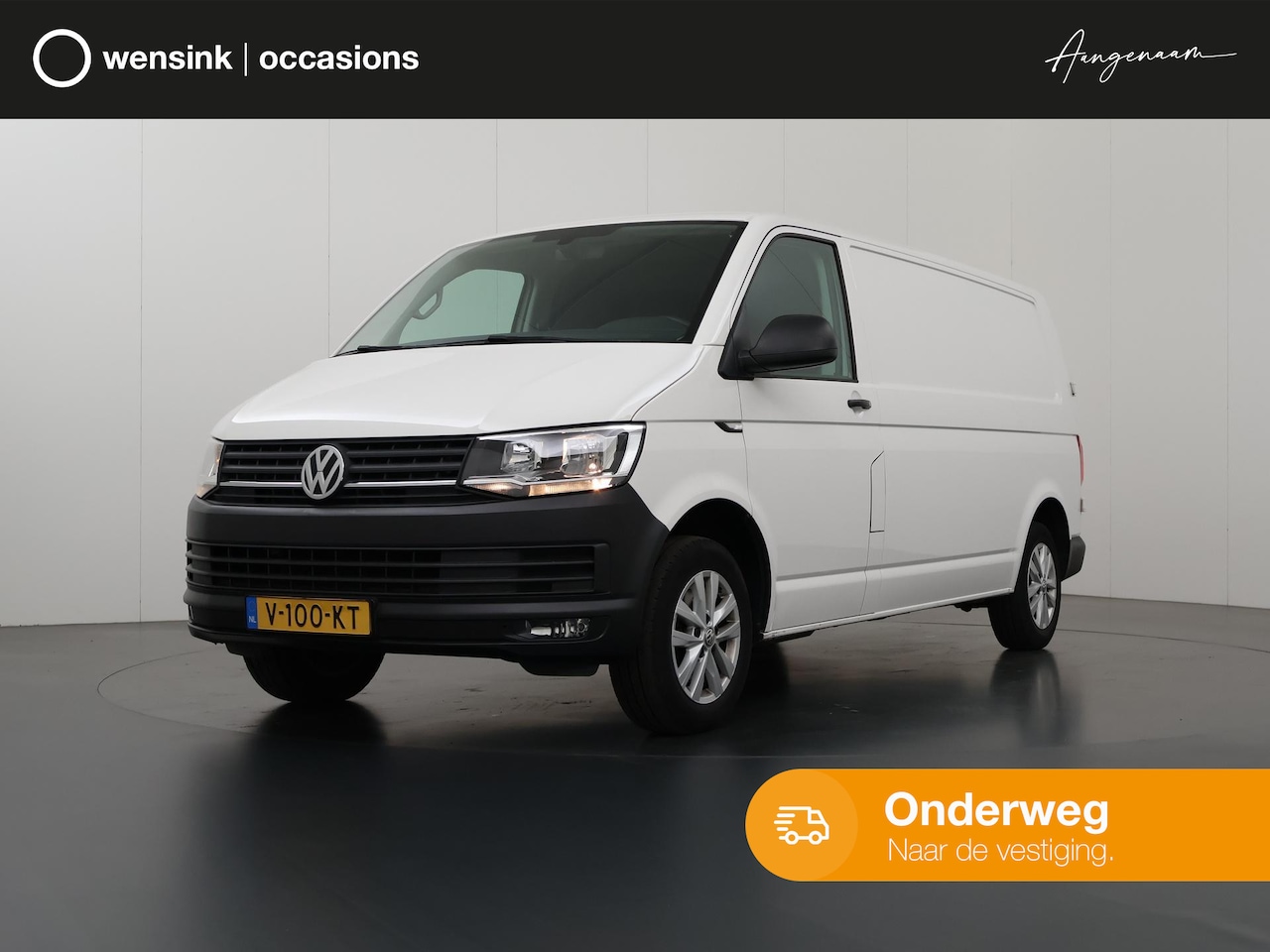 Volkswagen Transporter - 2.0 TDI L2 H1 | 114 PK | Trendline | Bluetooth | Cruise Control | Airco | LM Velgen | 3-zi - AutoWereld.nl