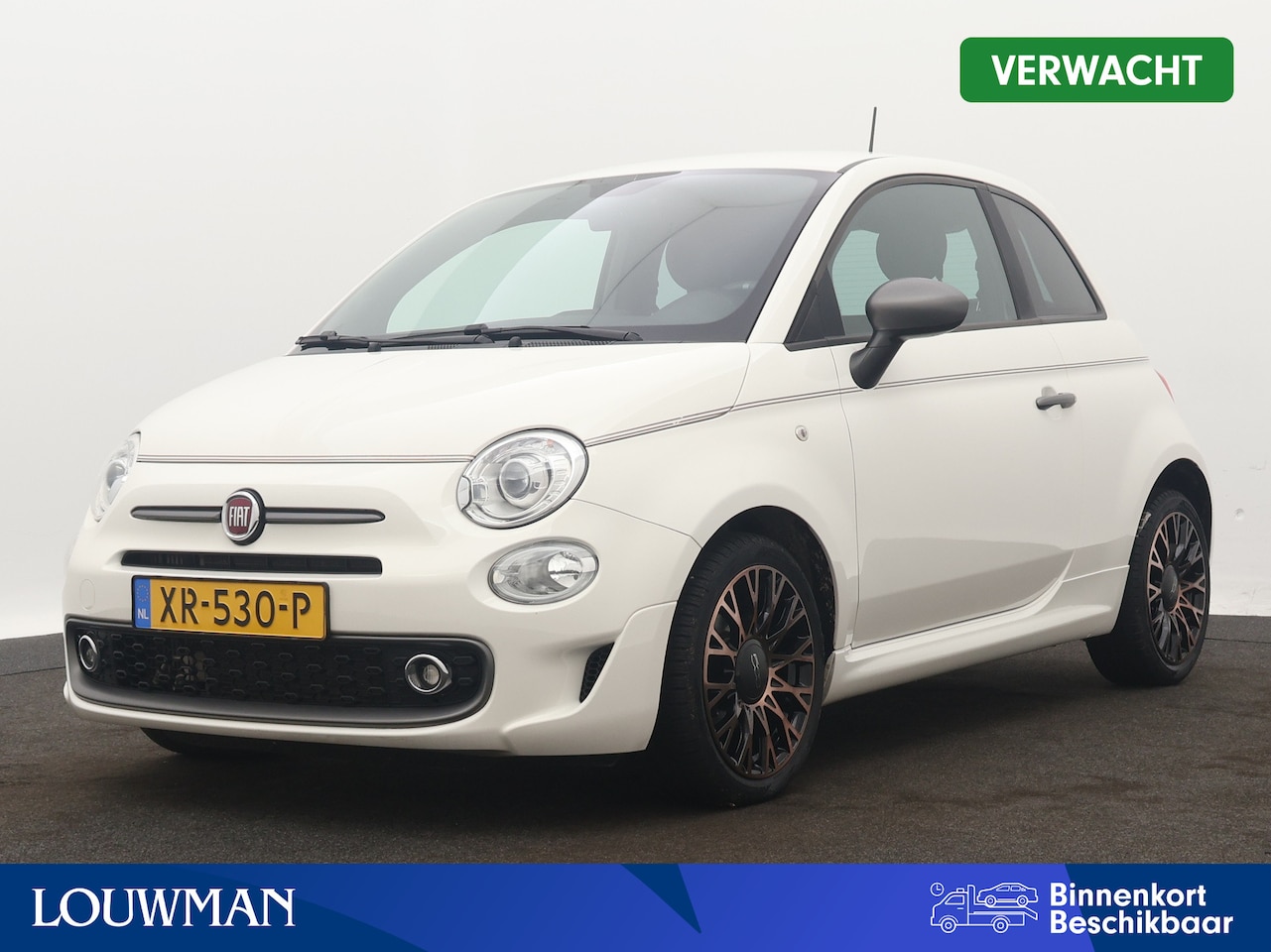 Fiat 500 - 0.9 TwinAir Turbo Sport | Navigatie | Climate Control | Beats audio | LM Velgen | - AutoWereld.nl