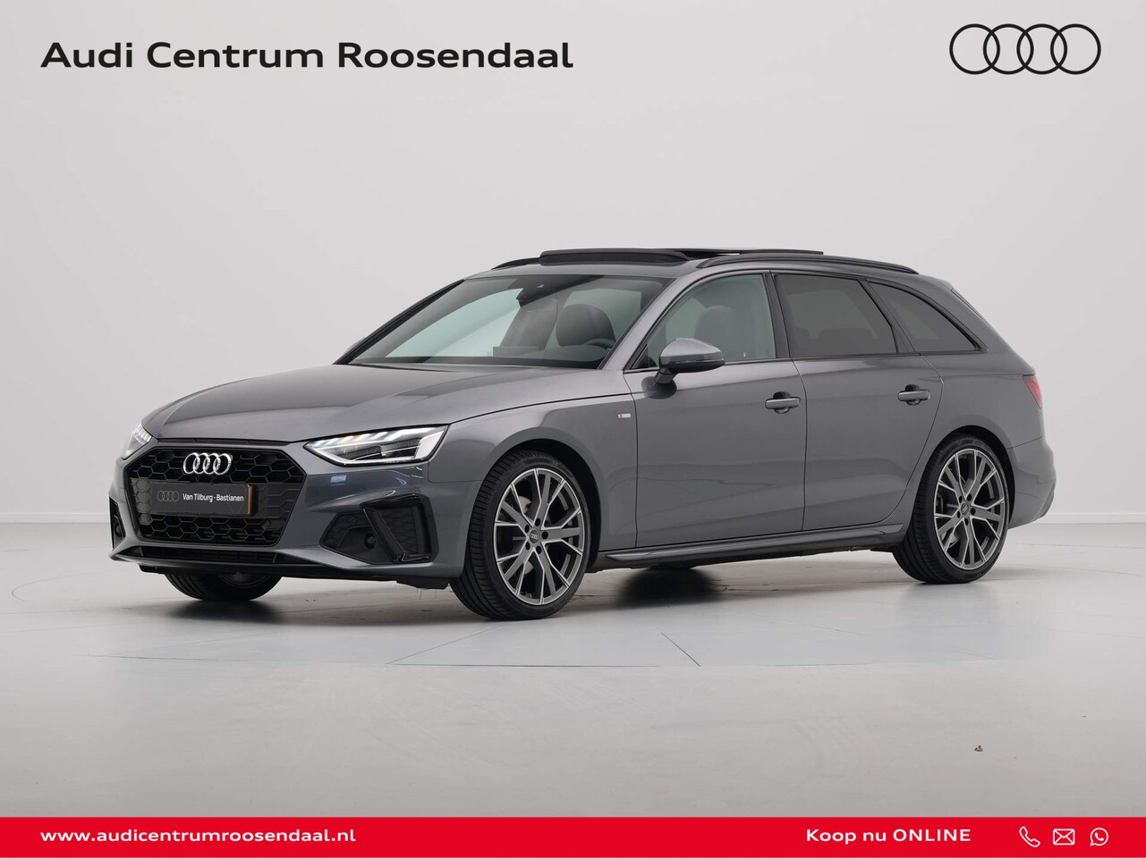 Audi A4 Avant - 35 TFSI S edition Competition S Line Panoramadak - AutoWereld.nl