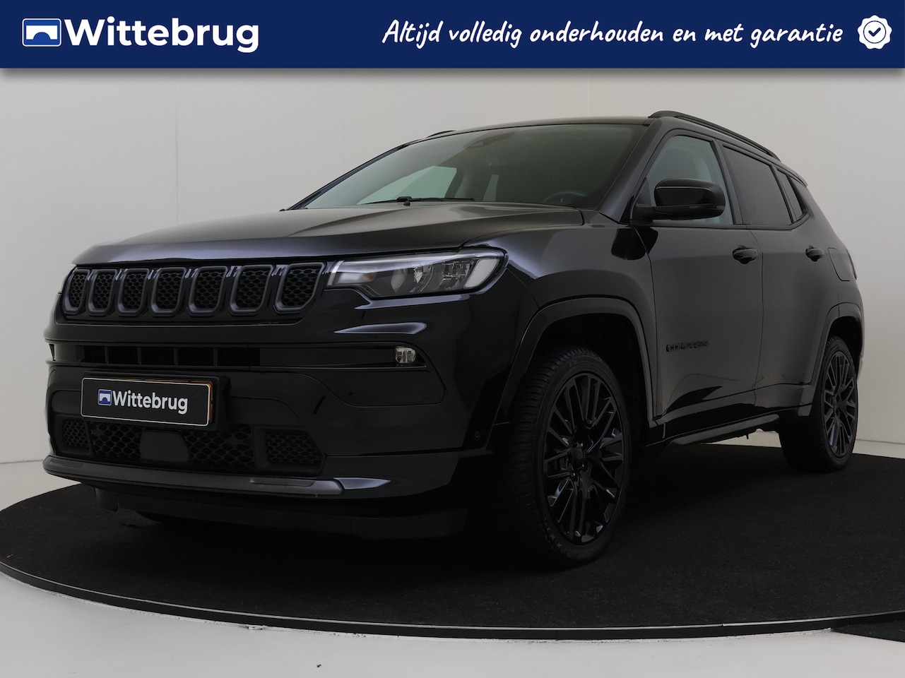 Jeep Compass - 4xe 240 Plug-in Hybrid Electric S Leder interieur | Keyless | Navigatie | Apple carplay - AutoWereld.nl