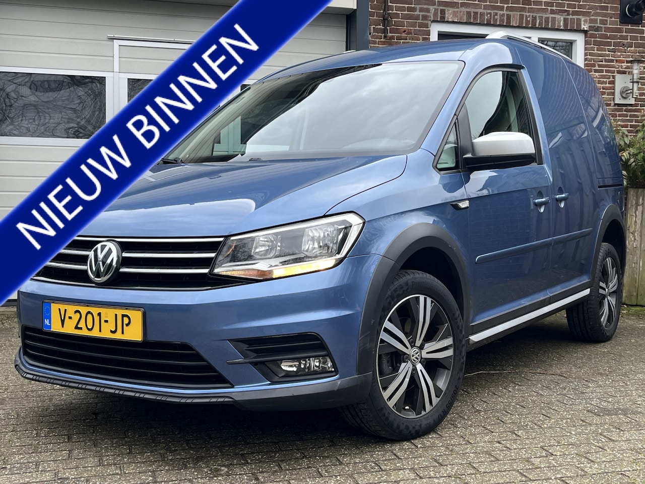 Volkswagen Caddy - 2.0 TDI L1H1 BMT 4Motion Highline '17 Clima Navi - AutoWereld.nl